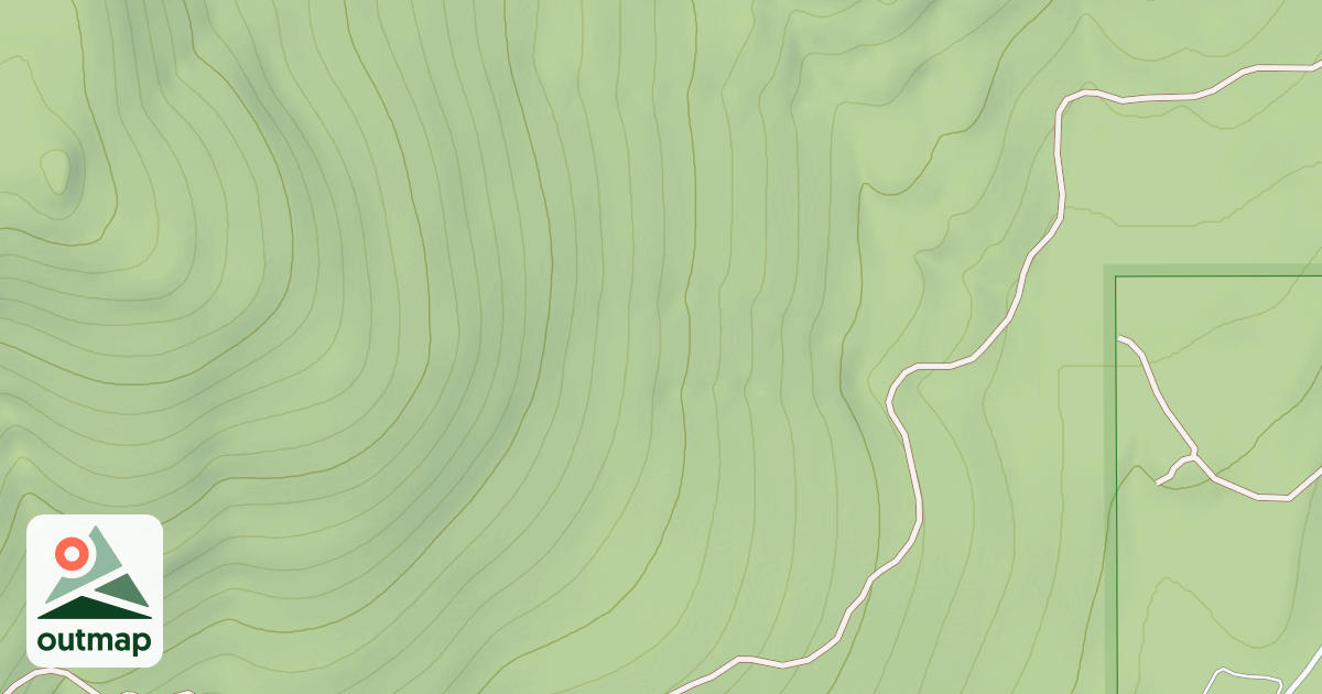 Map of BEAR FLAT B