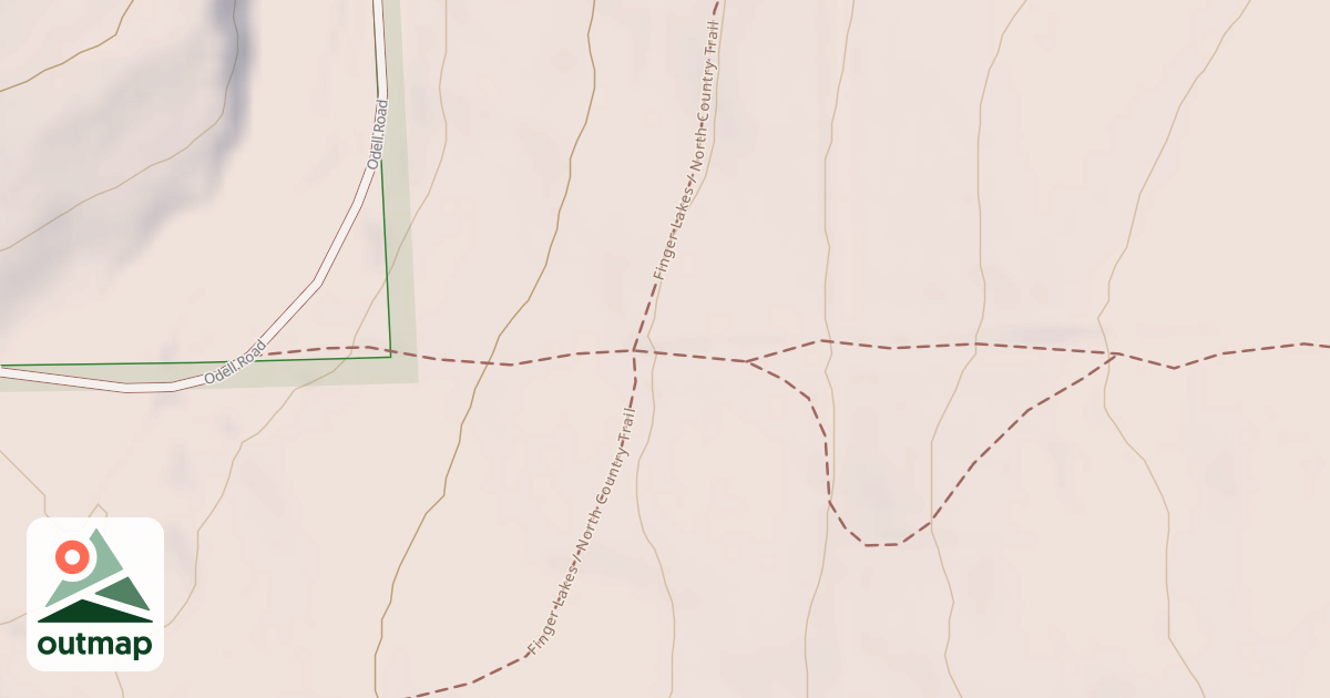 Map of Flt / Snowmobile Trail