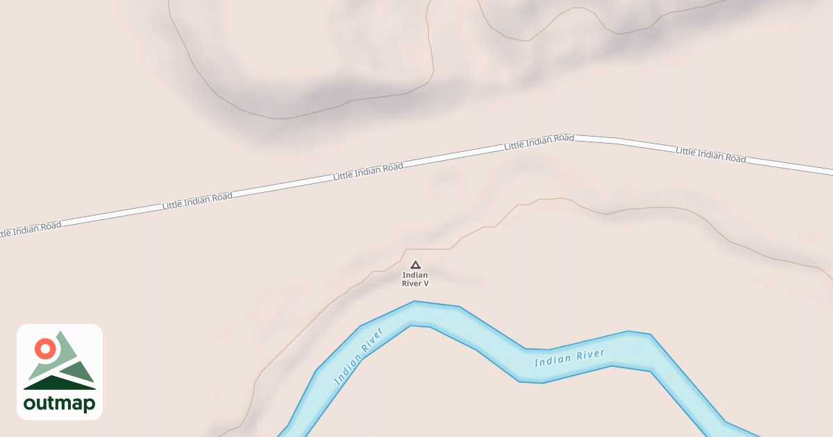 Map of LITTLE INDIAN SPUR F