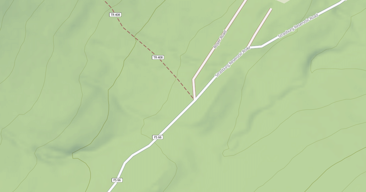 Map preview of POWELLS FORT CAMP