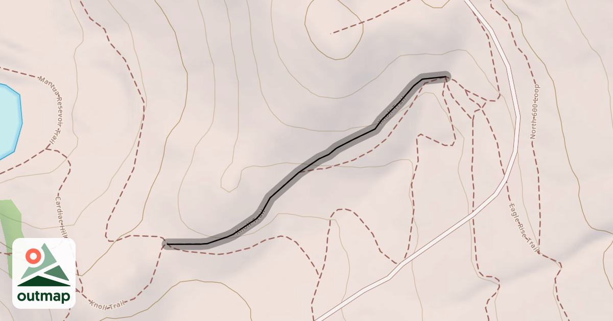 Map of Knoll Trail