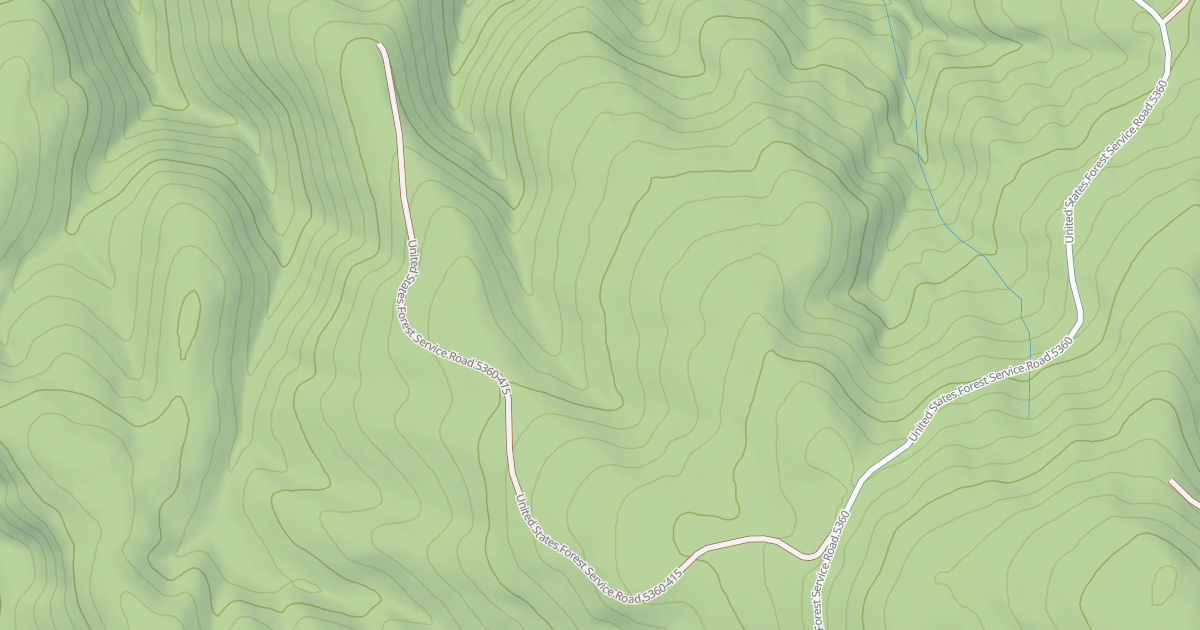 Map preview of USFS Motor Vehicle Use Map Roads {DEAFC3CF-7243-4F03-9B2A-1DC93E2F31C6}