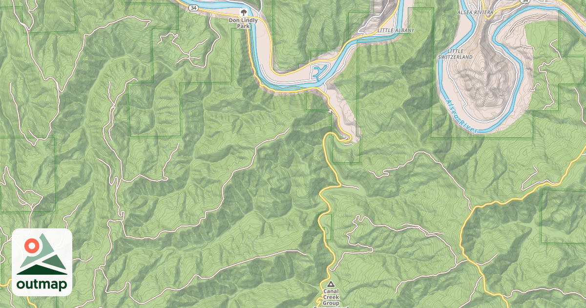 Map of CANAL CR.