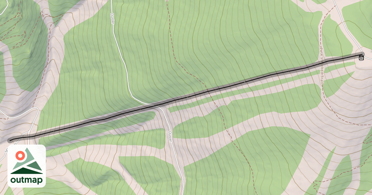 Map of Sundown Liftline