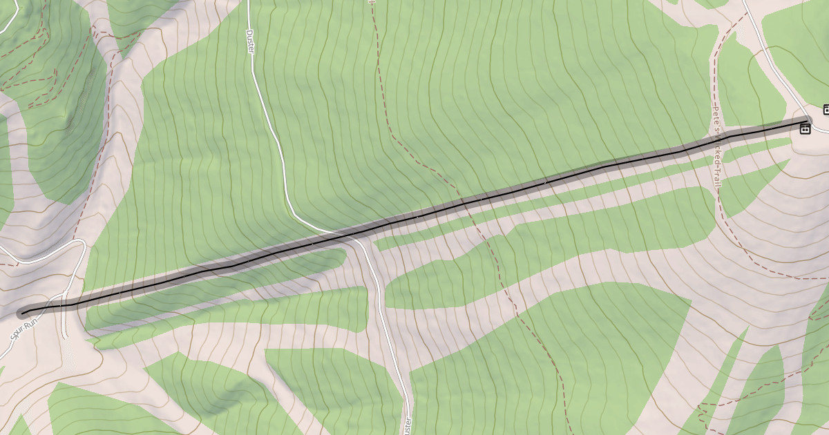 Map preview of Sundown Liftline