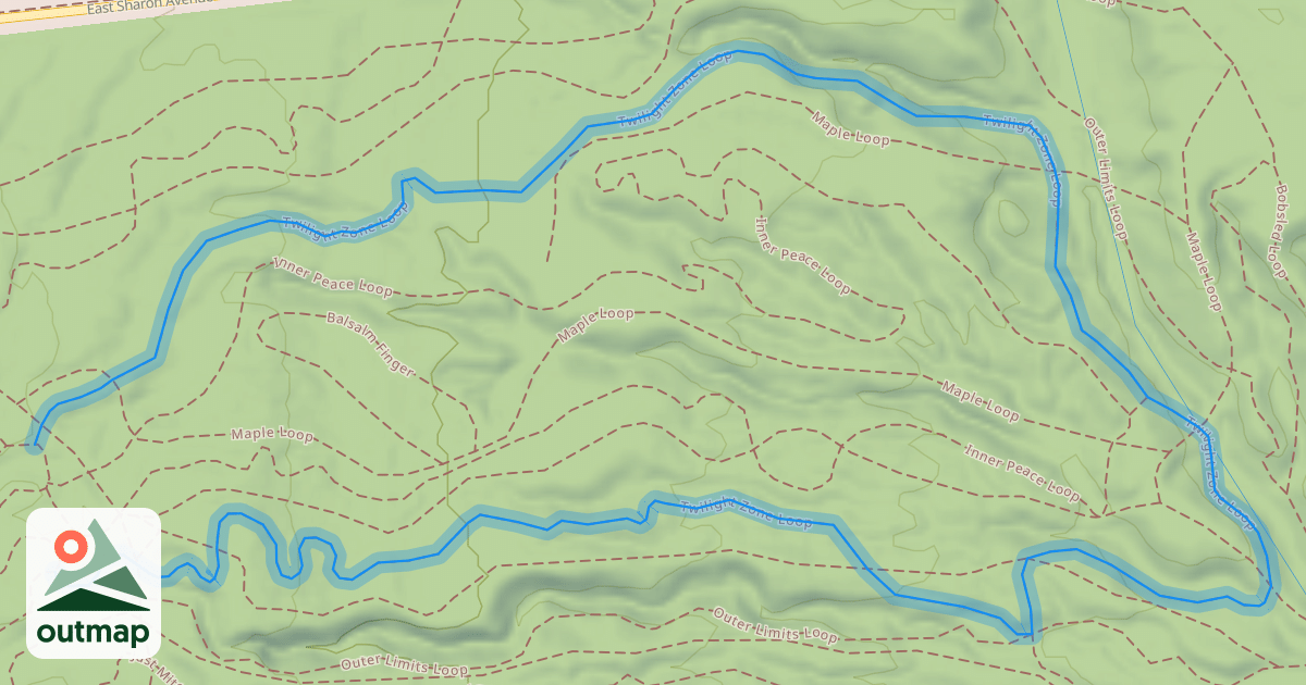 Map of Twilight Zone Loop