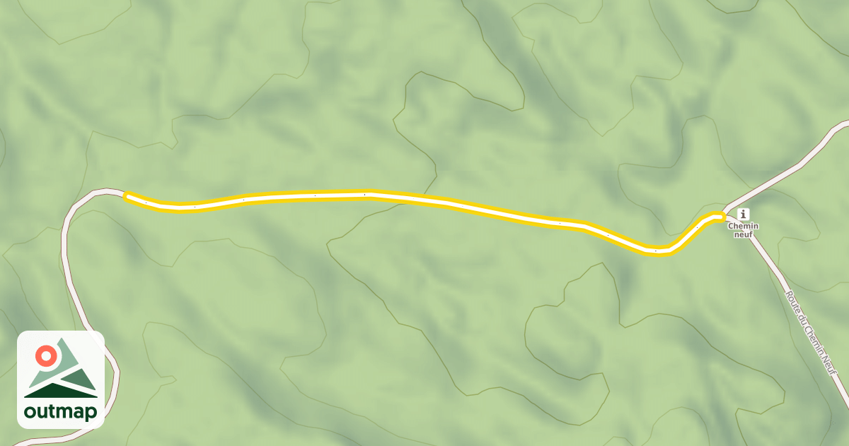 Map of Route du Chemin Neuf
