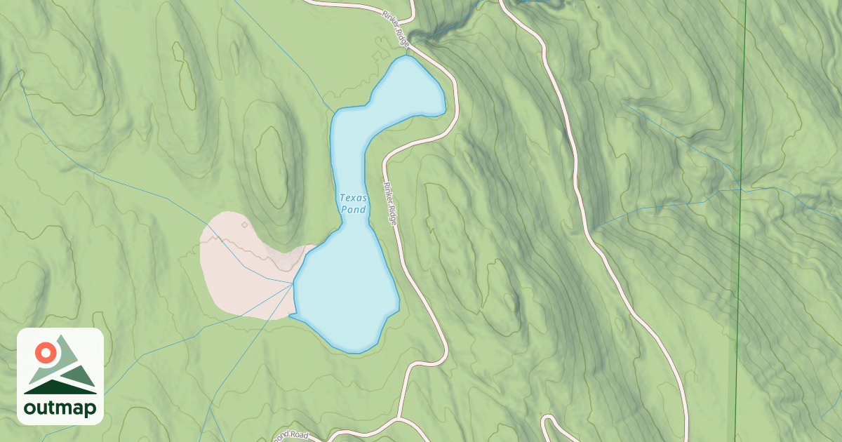 Map of RINKER RIDGE
