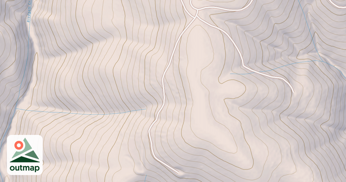 Map of E BLODGETT