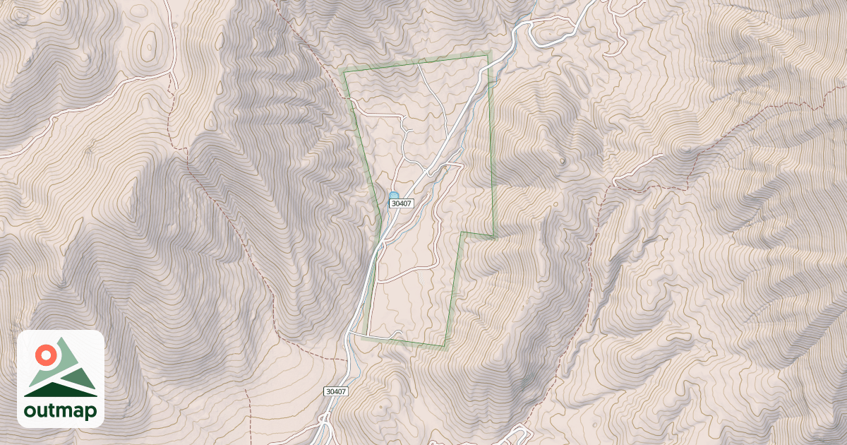Map of BIRCH CREEK