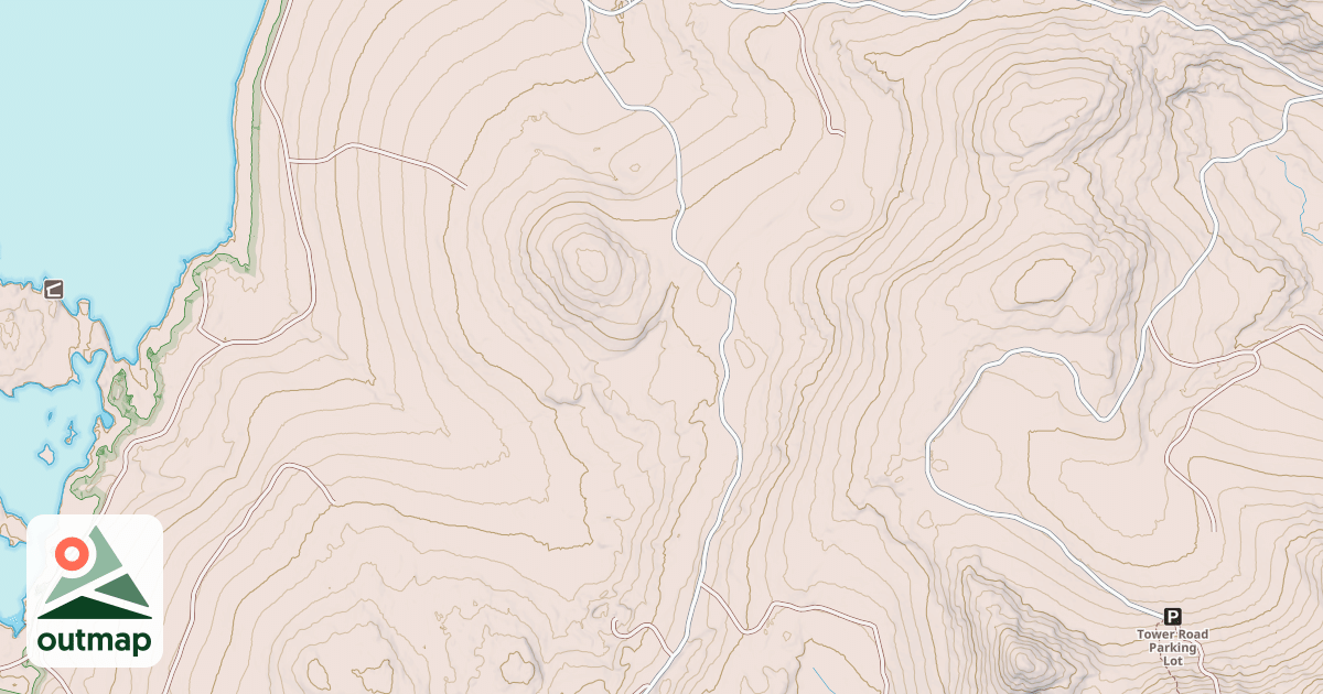 Map of Buck Horn Rd