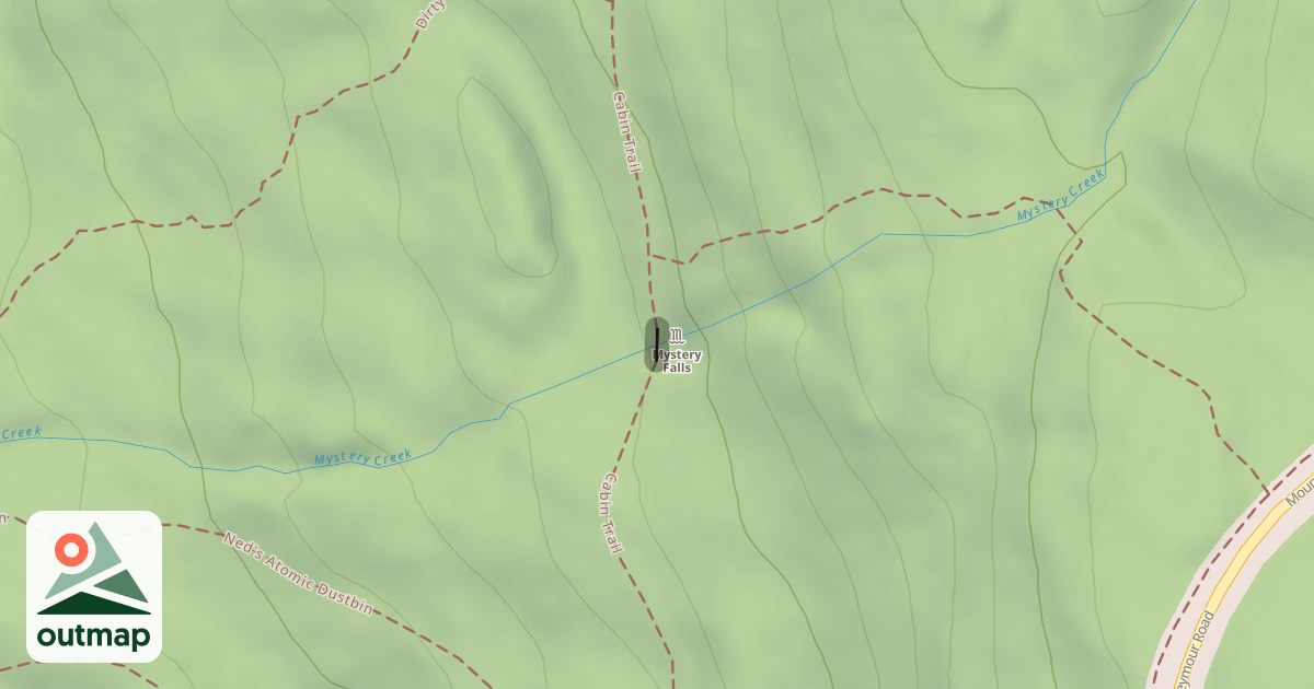 Map of Cabin Trail