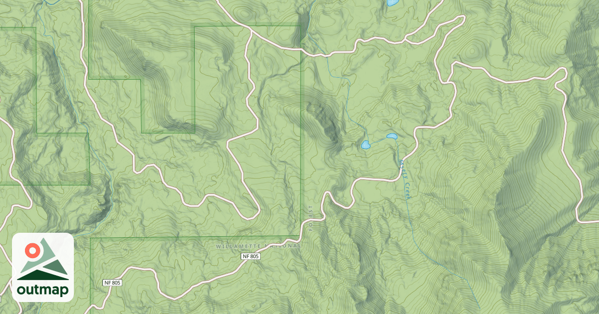 Map of BRUNO MTN