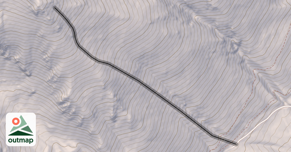 Map of Middle Hoback