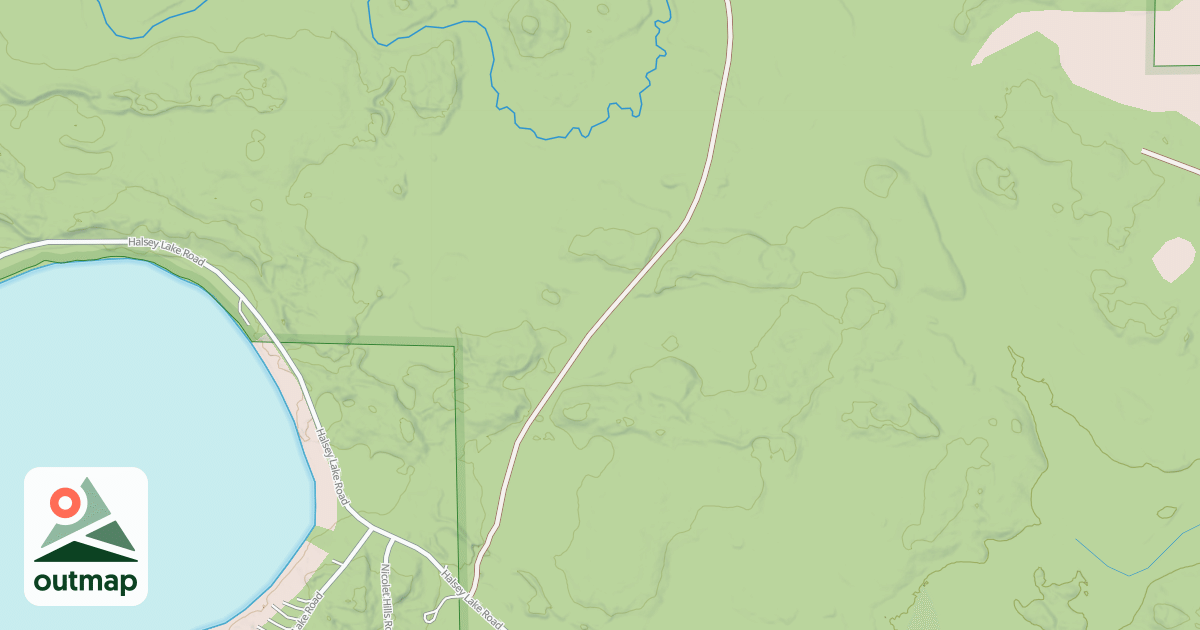 Map of FAY LAKE OUTLET