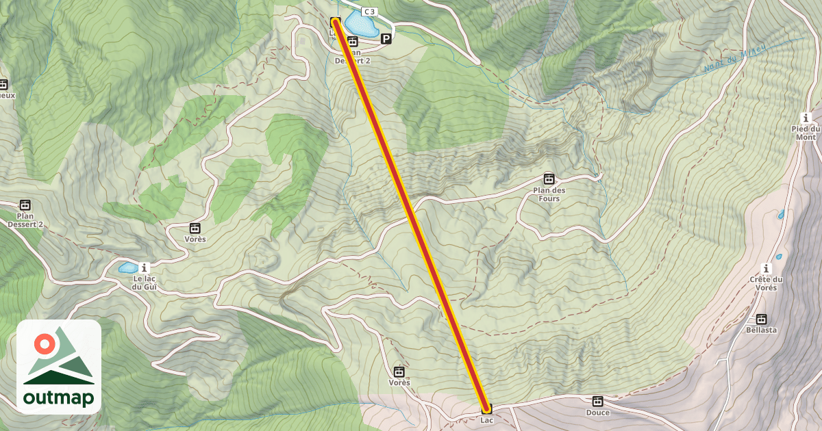 Map of Lac