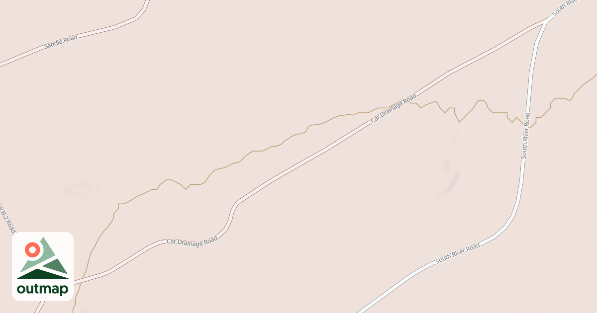 Map of CAR DRAINAGE