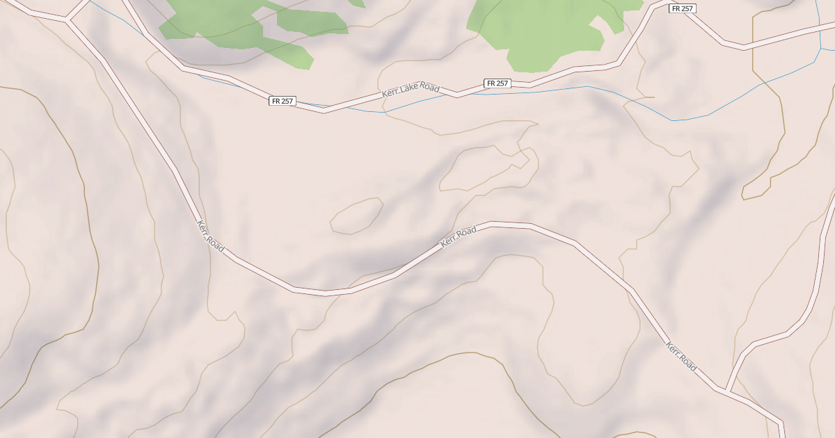 Map preview of KERR
