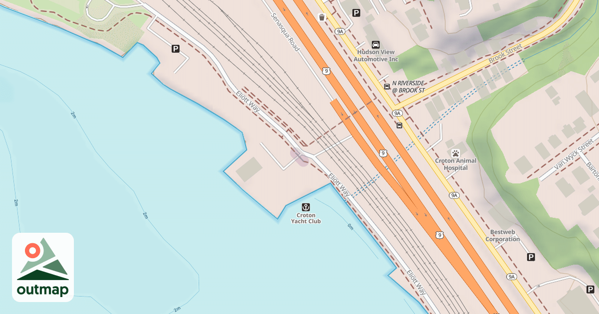 Map of Croton RiverWalk
