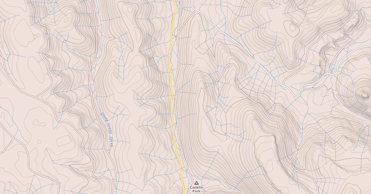 Map preview of CONKLIN