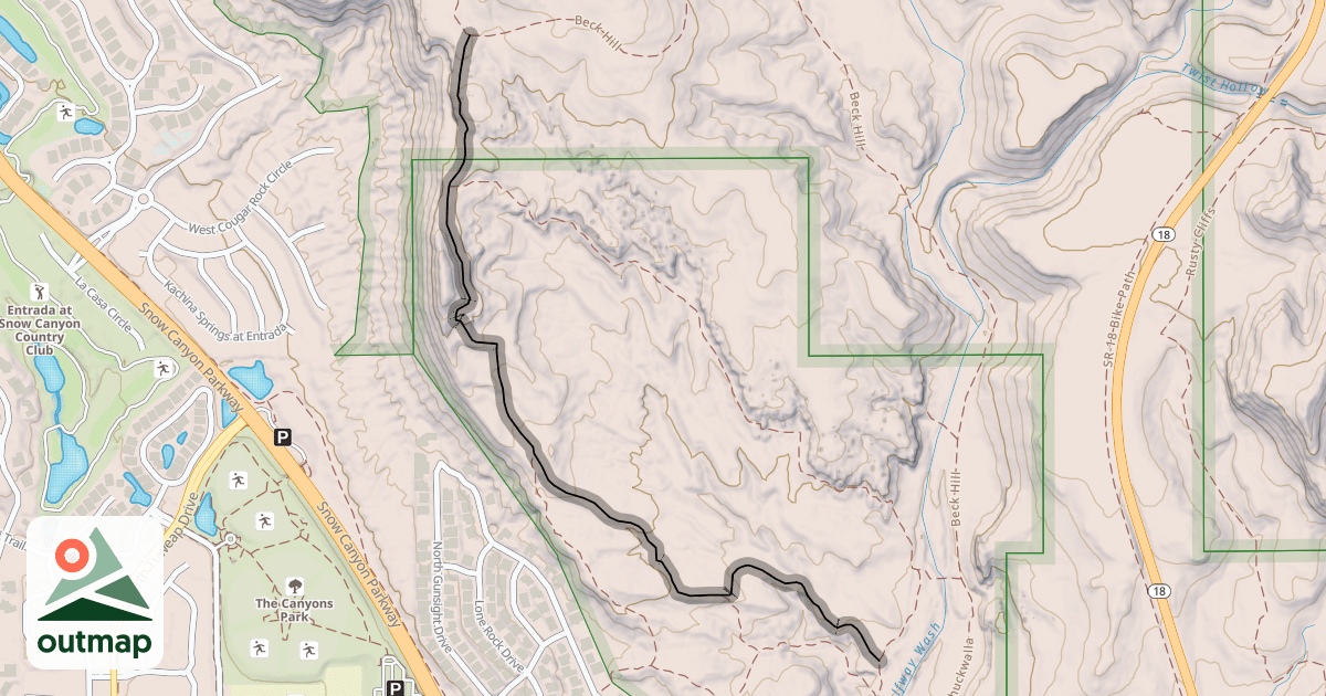 Map of Paradise Rim