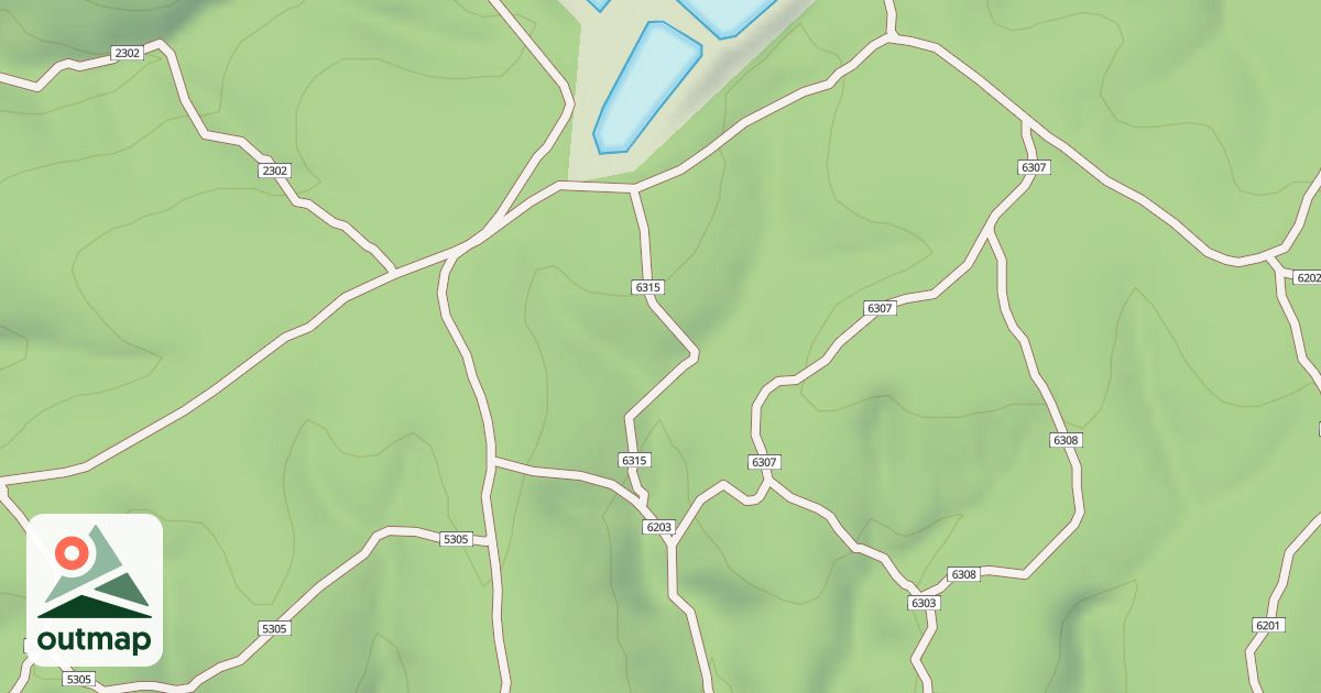 Map of USFS Motor Vehicle Use Map Trails 20014