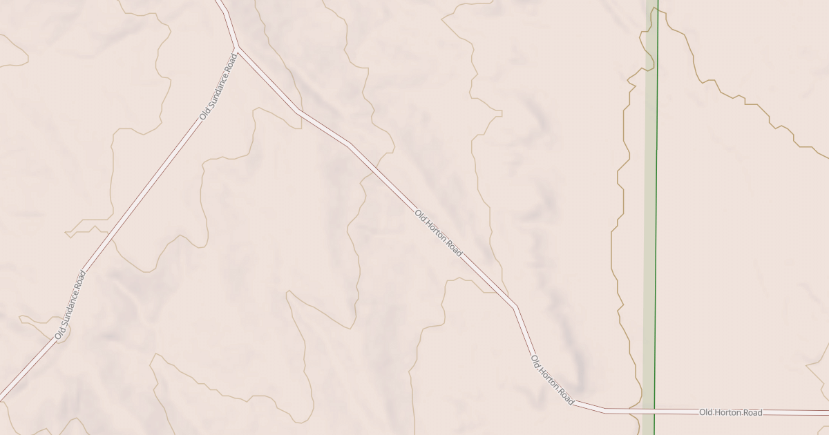 Map preview of OLD HORTON RD
