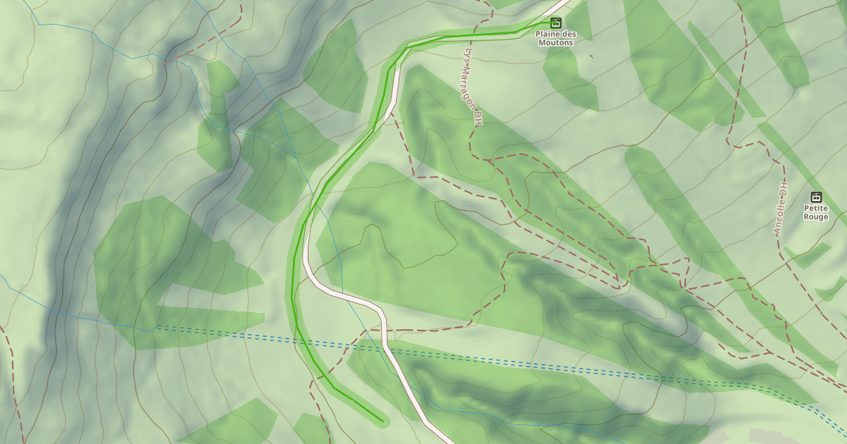 Map preview of Savonette
