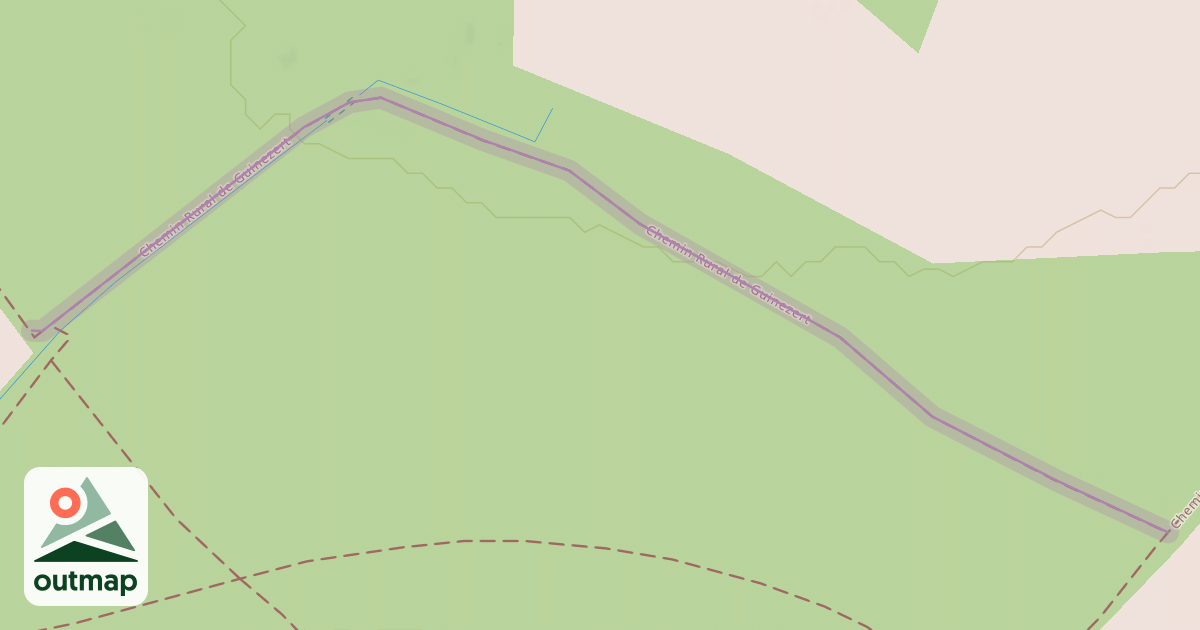 Map of Chemin Rural de Guinezert
