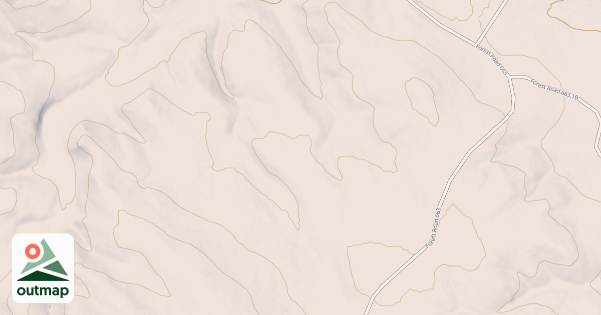 Map of EXPERIMENTAL #4 BR 1E