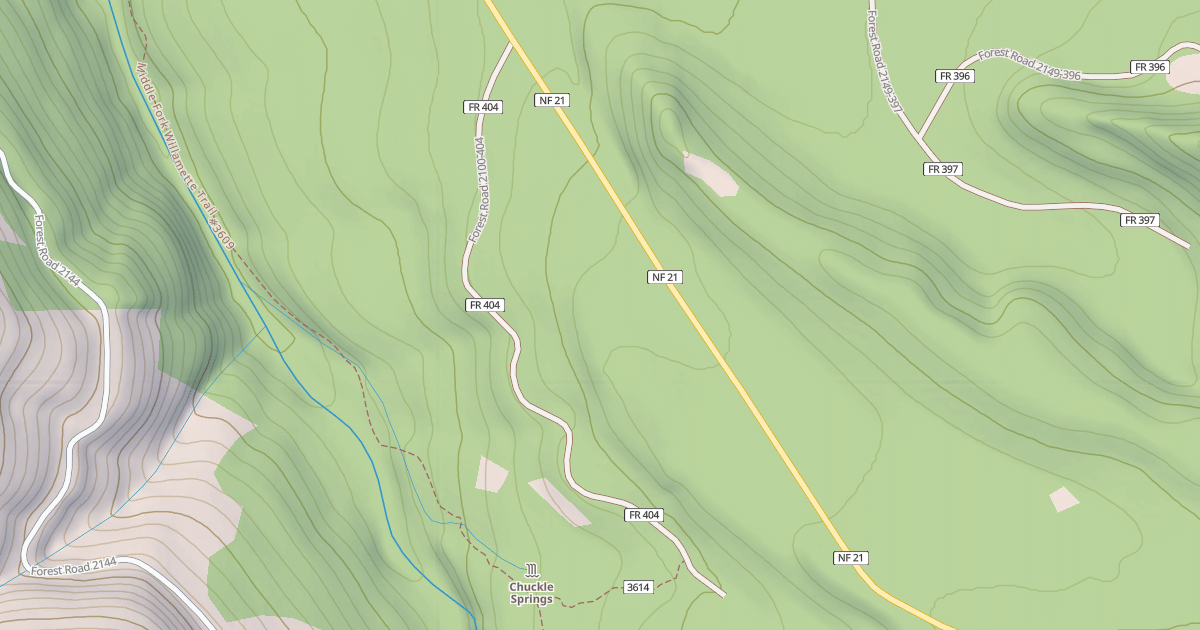 Map preview of CHUCKLE SPRINGS C G