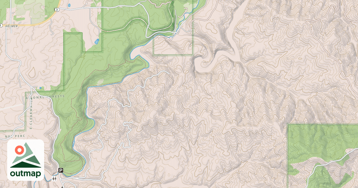 Map of SCHOOLHOUSE GULCH