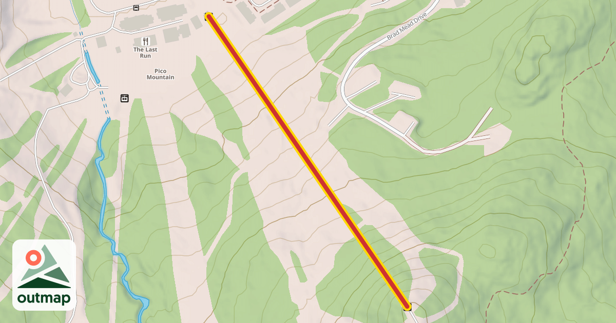 Map of Little Pico Triple