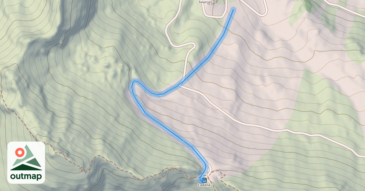 Map of Chamois