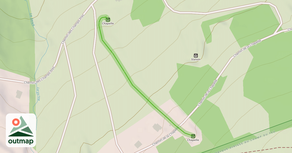 Map of Petite Serva
