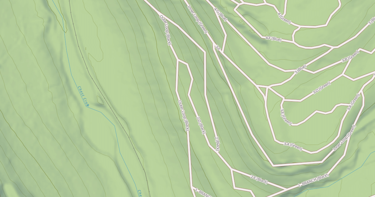 Map preview of Rock Run ATV Trails