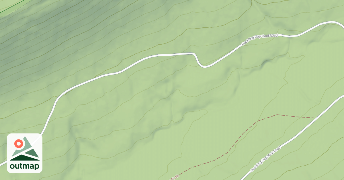Map of Colonel Denning State Park and Tuscarora State Forest Trails