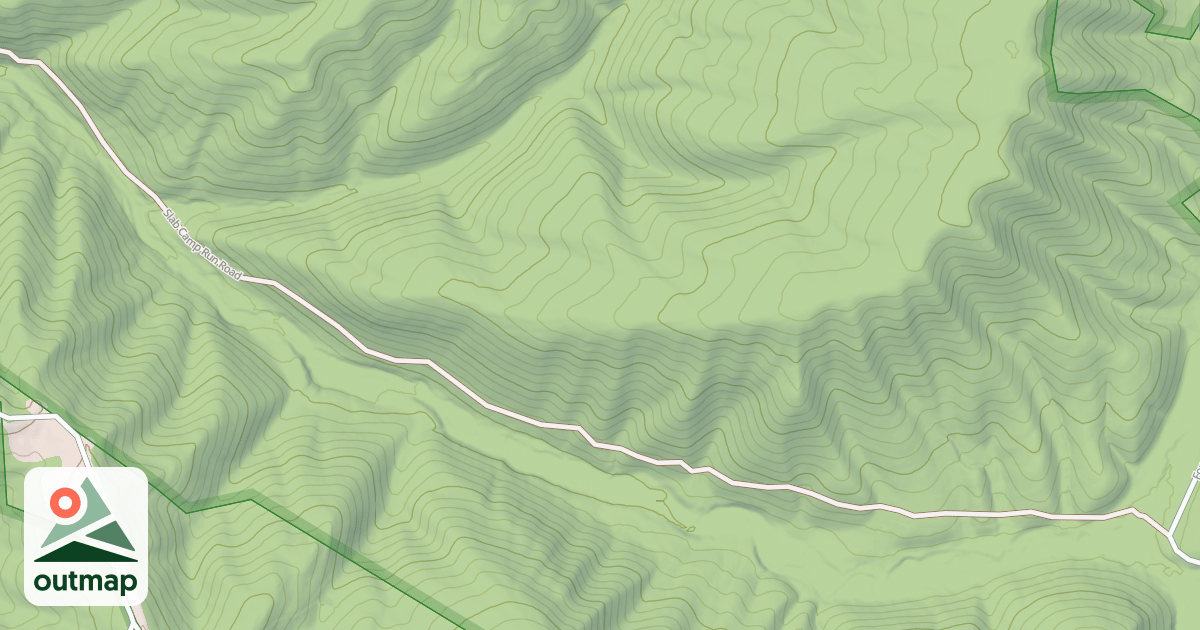 Map of SLABCAMP RUN