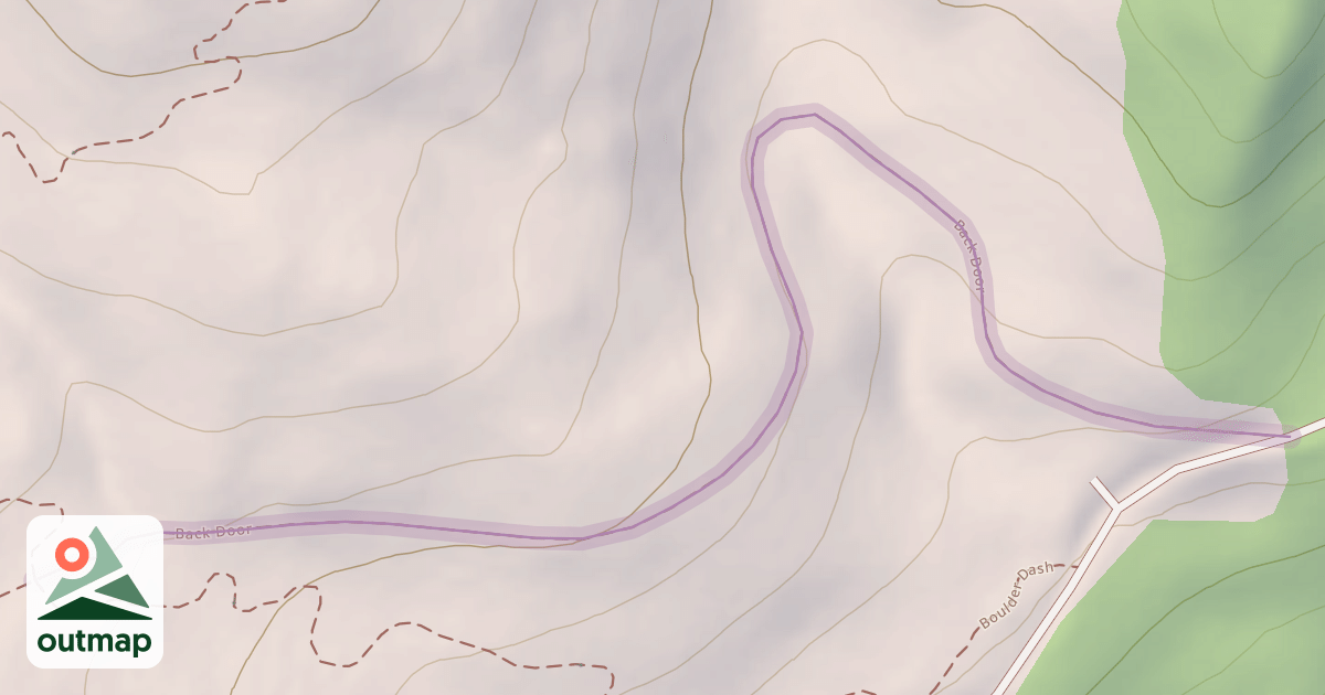 Map of Back Door