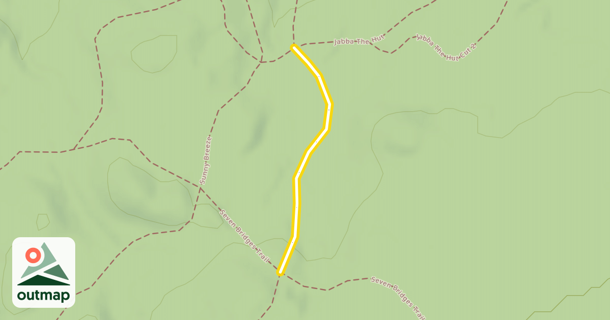 Map of Old Race Trail
