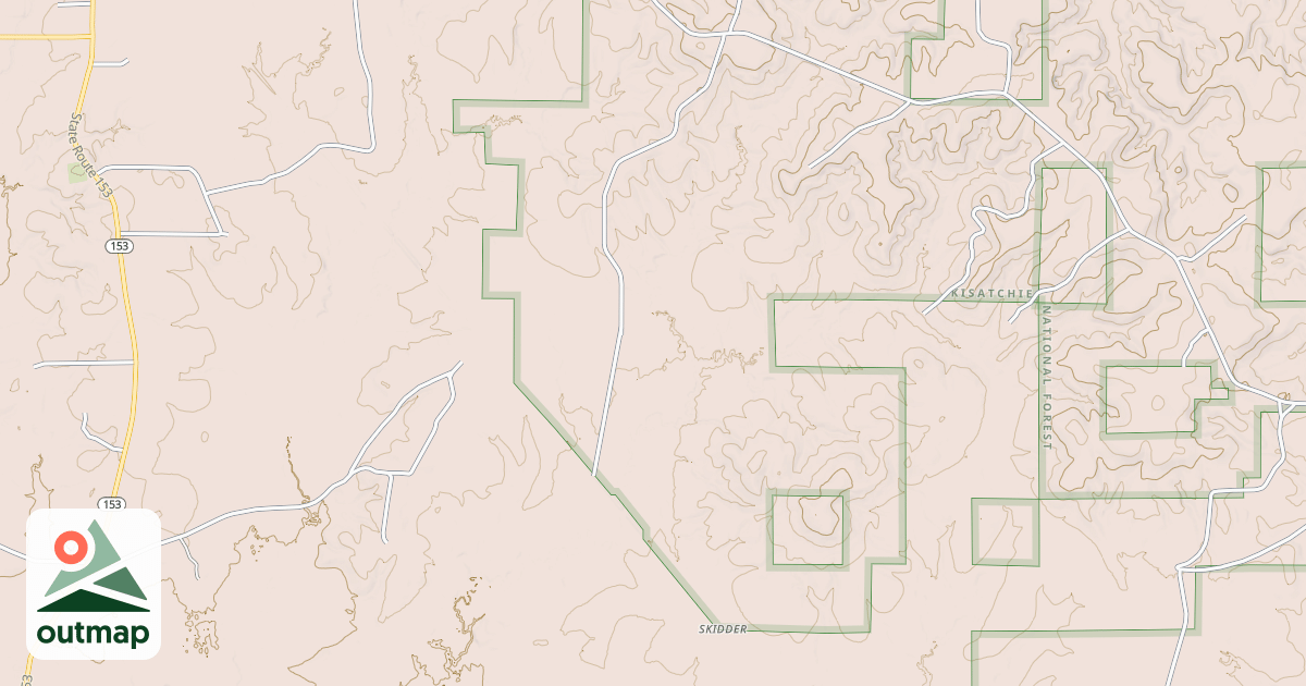 Map of PINEY BRANCH