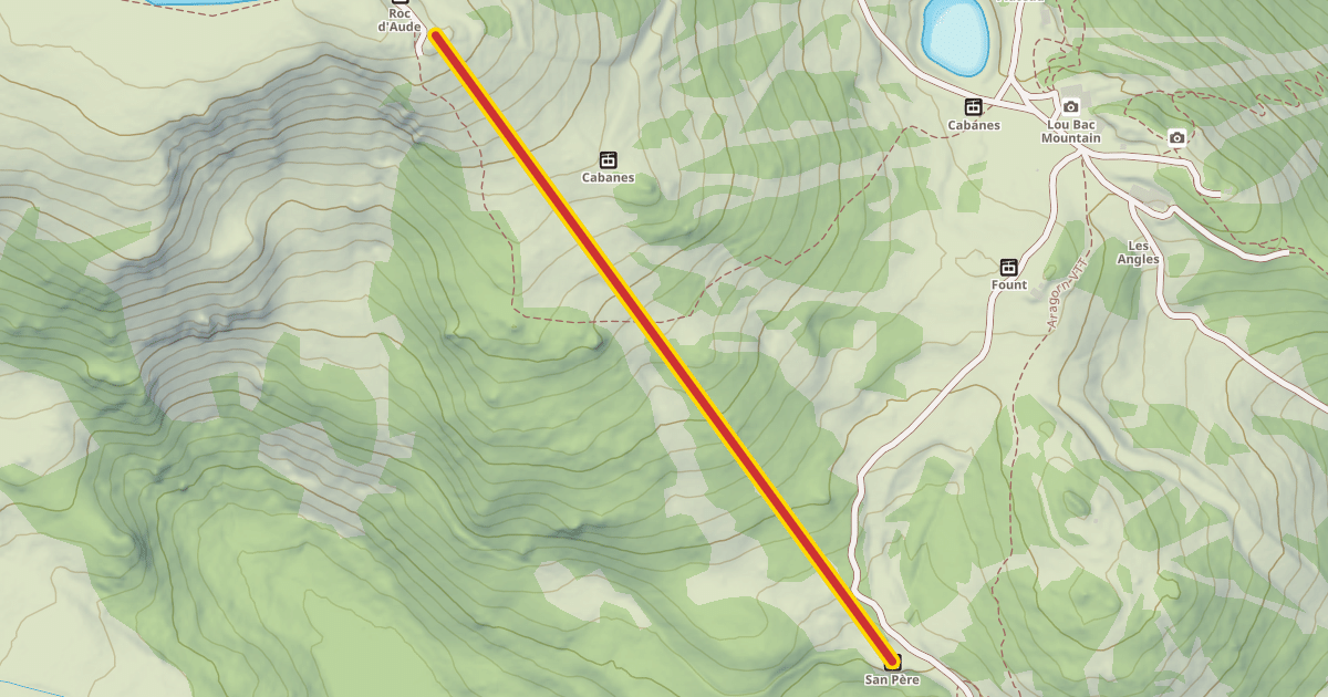 Map preview of San Père