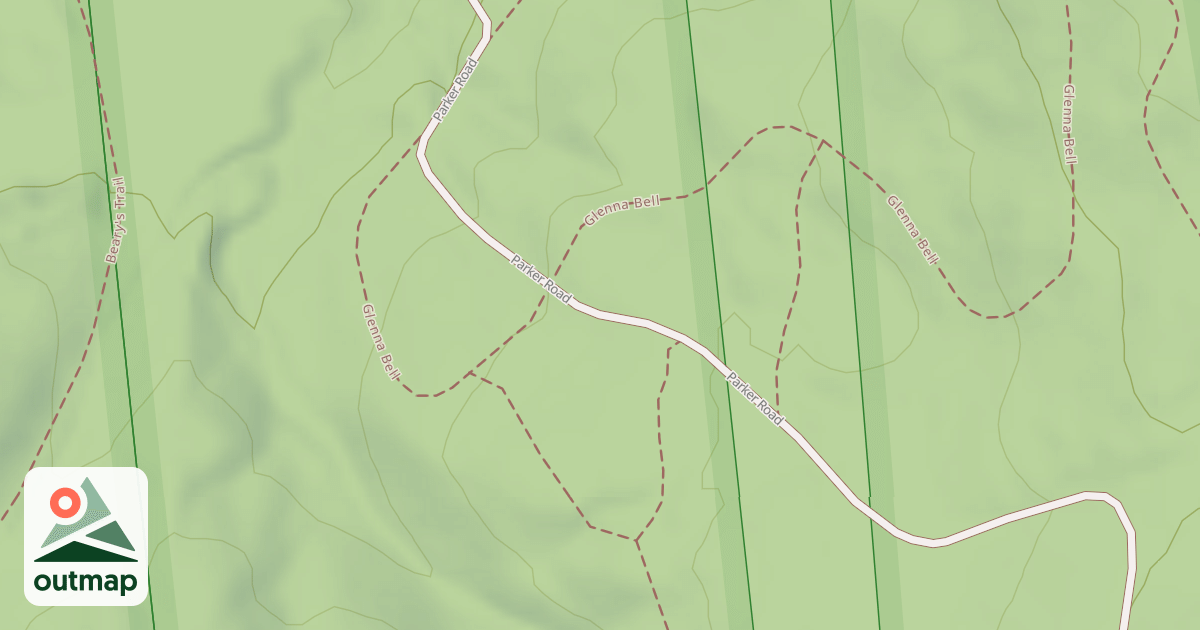 Map of Parker Trail