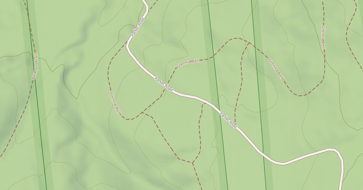 Map preview of Parker Trail