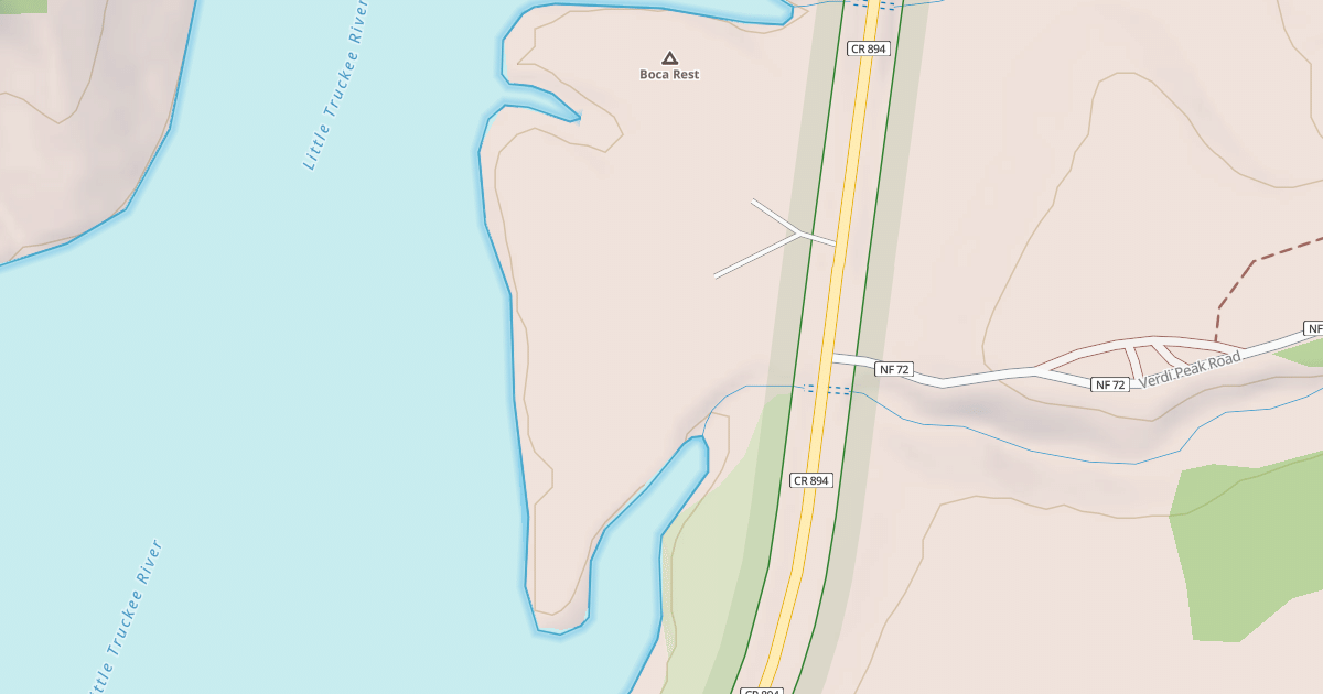 Map preview of BOCA REST CAMPGROUND
