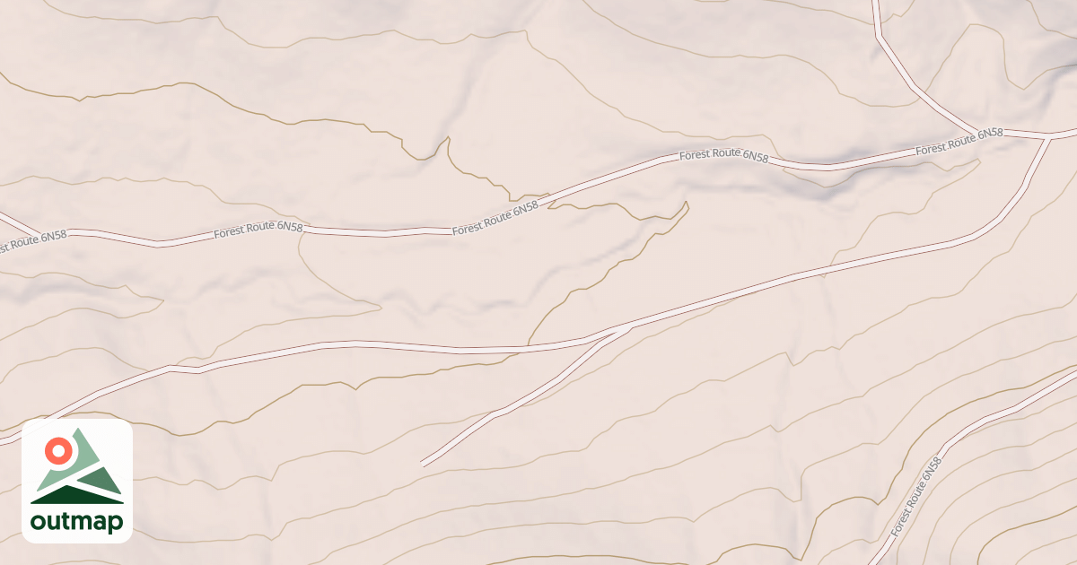 Map of USFS National Forest System Roads {B680123E-3473-4BF8-AFBA-BB2CD070F91A}