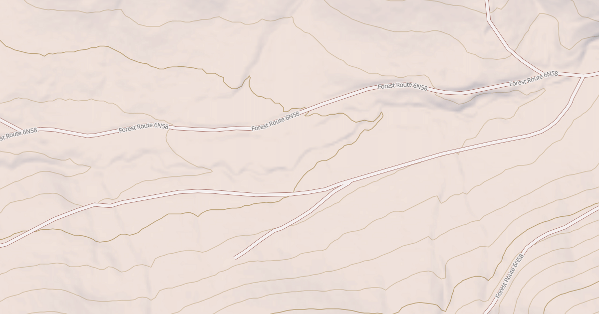 Map preview of USFS National Forest System Roads {B680123E-3473-4BF8-AFBA-BB2CD070F91A}