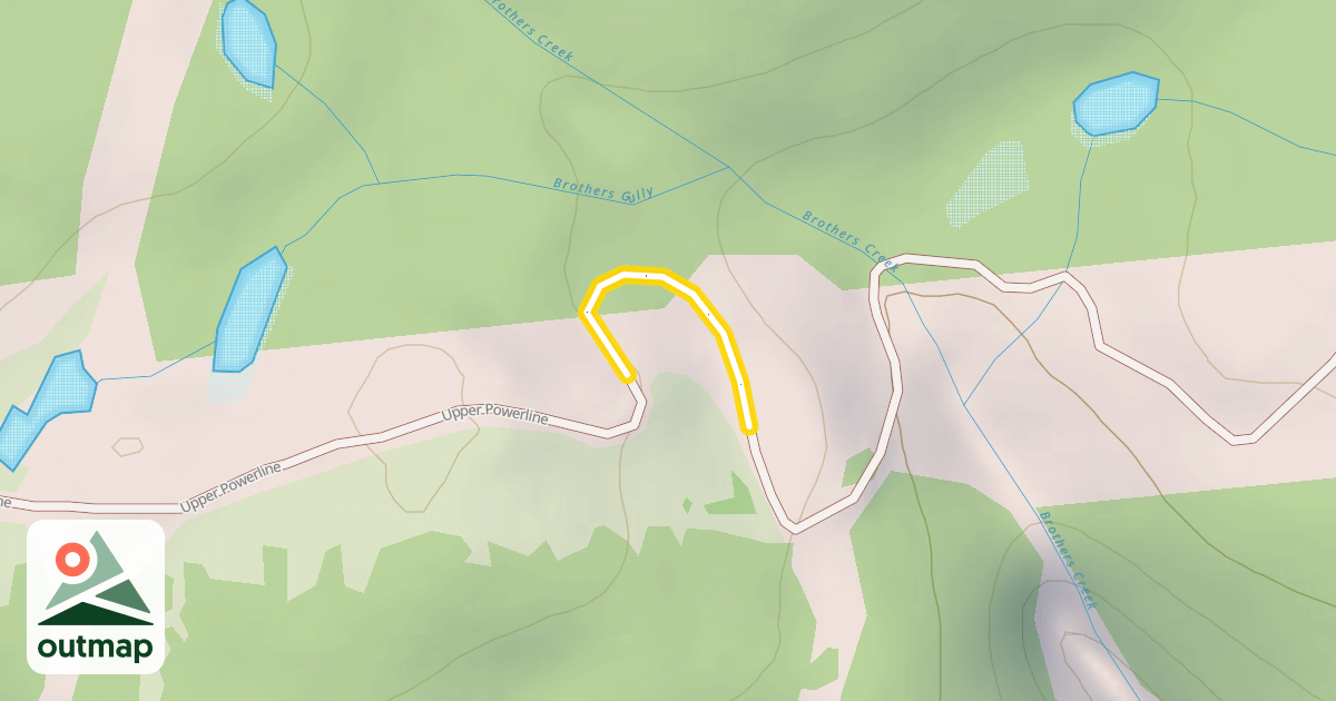Map of Upper Powerline