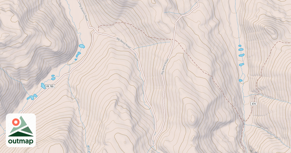 Map of BIG BEND