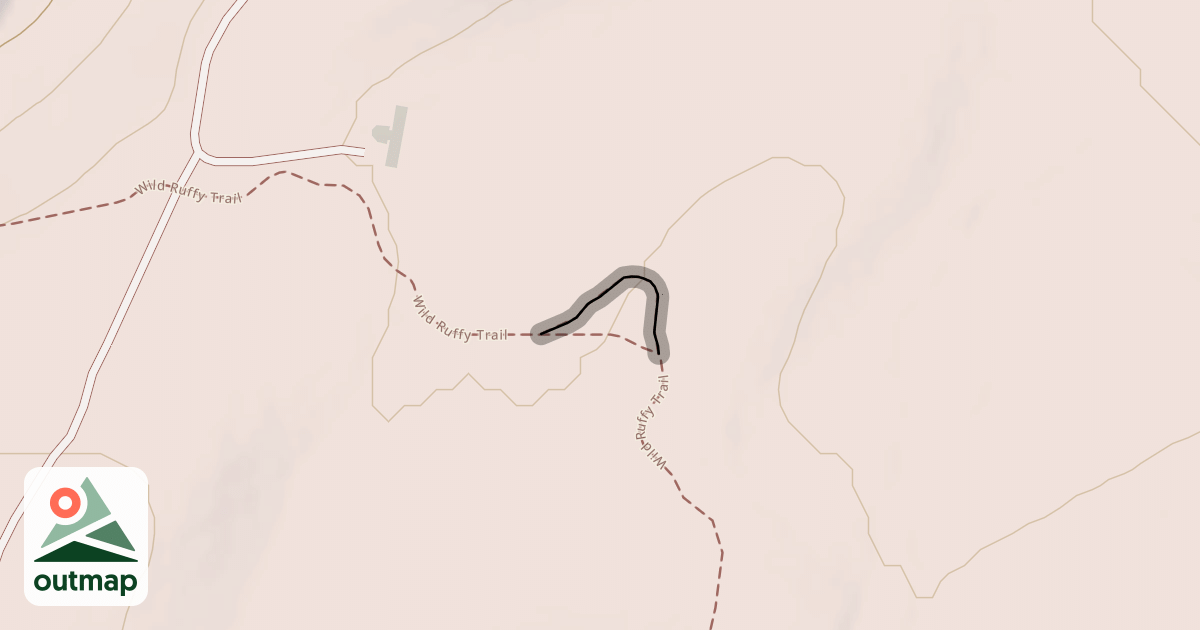 Map of Wild Ruffy Trail